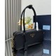 Replica Prada Re-Nylon Small Top-handle Bag With Padlock 1BB133 Black Fake Replica Prada Re-Nylon Small Top-handle Bag With Padlock 1BB133 Black Fake