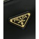 Replica Prada Medium Re-Nylon houlder Bag With Padlock 1BC233 Black Fake Replica Prada Medium Re-Nylon houlder Bag With Padlock 1BC233 Black Fake