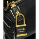 Replica Prada Medium Re-Nylon houlder Bag With Padlock 1BC233 Black Fake Replica Prada Medium Re-Nylon houlder Bag With Padlock 1BC233 Black Fake