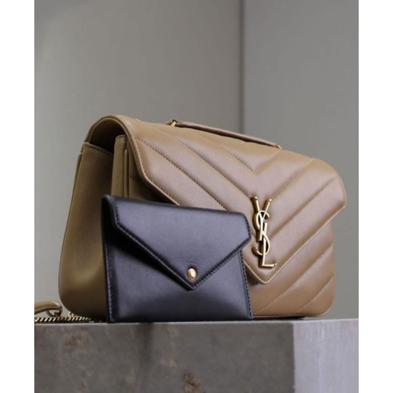 Replica YSL Saint Laurent Loulou Bag Medium Matelasse Apricot Fake Replica YSL Saint Laurent Loulou Bag Medium Matelasse Apricot Fake