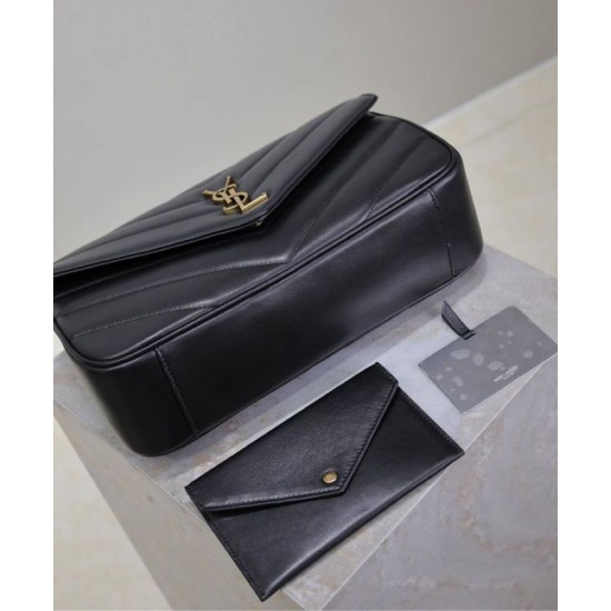 Replica YSL Saint Laurent Loulou Bag Medium Matelasse Black Fake Replica YSL Saint Laurent Loulou Bag Medium Matelasse Black Fake