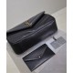 Replica YSL Saint Laurent Loulou Bag Medium Matelasse Black Fake Replica YSL Saint Laurent Loulou Bag Medium Matelasse Black Fake