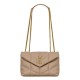 Replica YSL Saint Laurent Toy Puffer Bag Lambskin Apricot Fake