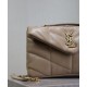 Replica YSL Saint Laurent Toy Puffer Bag Lambskin Apricot Fake