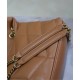 Replica YSL Saint Laurent Toy Puffer Bag Lambskin Coffee Fake