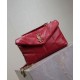Replica YSL Saint Laurent Toy Puffer Bag Lambskin Red Fake