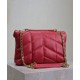 Replica YSL Saint Laurent Toy Puffer Bag Lambskin Red Fake