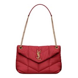 Replica YSL Saint Laurent Puffer Small Bag Nappa Red Fake