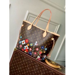 Replica Louis Vuitton LV x TM Neverfull MM Bag Monogram Canvas M13271 Fake Replica Louis Vuitton LV x TM Neverfull MM Bag Monogram Canvas M13271 Fake
