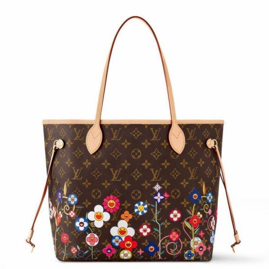 Replica Louis Vuitton LV x TM Neverfull MM Bag Monogram Canvas M13271 Fake Replica Louis Vuitton LV x TM Neverfull MM Bag Monogram Canvas M13271 Fake