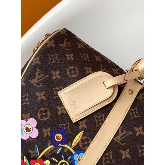 Replica Louis Vuitton LV x TM Keepall Bandouliere 45 Bag Monogram Canvas M14182 Fake Replica Louis Vuitton LV x TM Keepall Bandouliere 45 Bag Monogram Canvas M14182 Fake