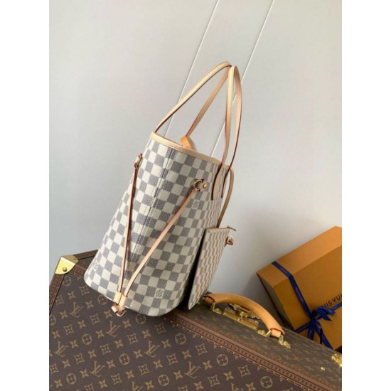 Replica Louis Vuitton Neverfull MM Bag Damier Azur Canvas N40603 Fake Replica Louis Vuitton Neverfull MM Bag Damier Azur Canvas N40603 Fake