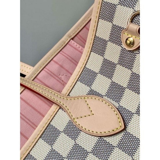 Replica Louis Vuitton Neverfull MM Bag Damier Azur Canvas N40603 Fake Replica Louis Vuitton Neverfull MM Bag Damier Azur Canvas N40603 Fake