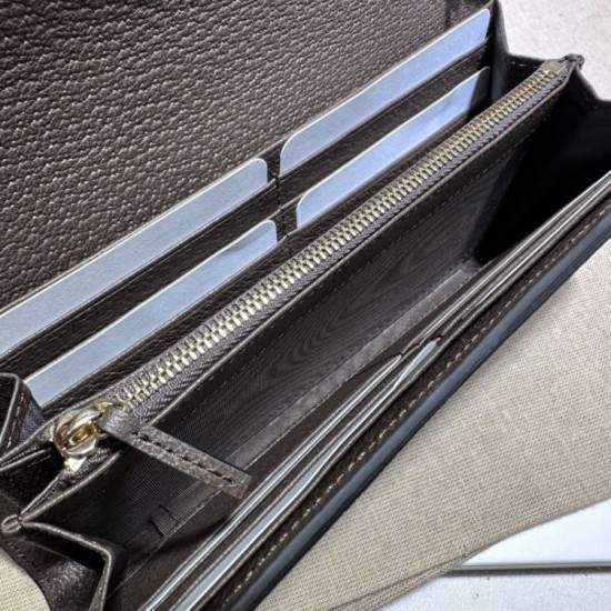Replica Gucci Blondie continental chain wallet 725215 Brown Replica Gucci Blondie continental chain wallet 725215 Brown Fake