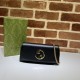 Replica Gucci Blondie continental chain wallet 725215 Black Replica Gucci Blondie continental chain wallet 725215 Black Fake