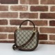 Replica Gucci Horsebit 1955 mini top handle bag 781387 Brown Fake