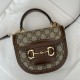 Replica Gucci Horsebit 1955 mini top handle bag 781387 Brown Fake