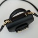 Replica Gucci Horsebit 1955 mini top handle bag 781387 Black Fake