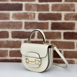 Replica Gucci Horsebit 1955 mini top handle bag 781387 Beige Fake
