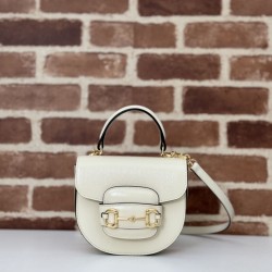 Replica Gucci Horsebit 1955 mini top handle bag 781387 Beige Fake