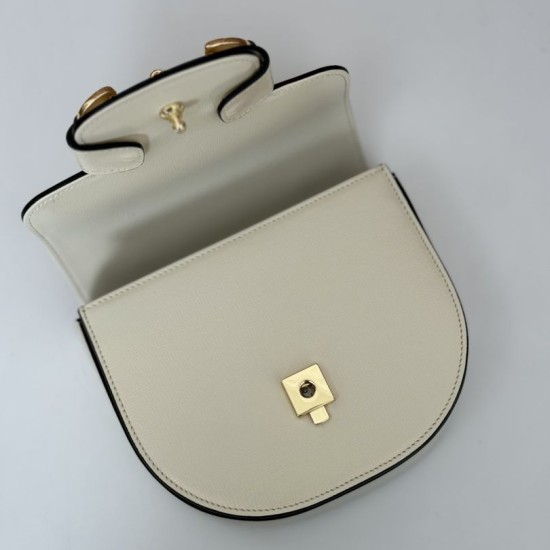 Replica Gucci Horsebit 1955 mini top handle bag 781387 Beige Fake