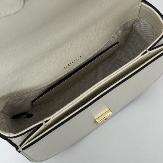 Replica Gucci Horsebit 1955 mini top handle bag 781387 Beige Fake