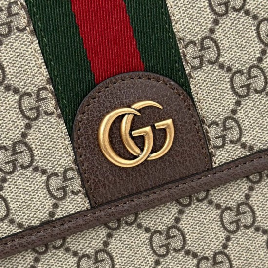 Replica Gucci Ophidia Men messenger bag Brown Fake