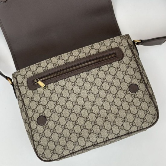 Replica Gucci Ophidia Men messenger bag Brown Fake