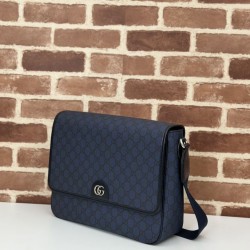 Replica Gucci Ophidia Men messenger bag Dark Blue Fake
