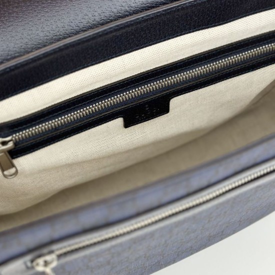 Replica Gucci Ophidia Men messenger bag Dark Blue Fake
