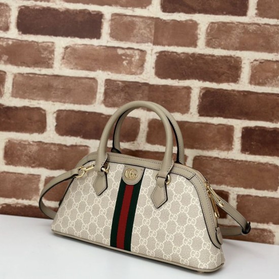 Replica Gucci Ophidia small top handle bag 795249 Beige  Fake