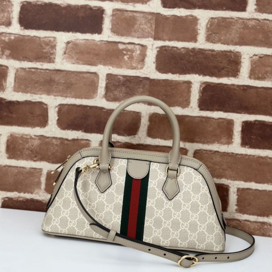 Replica Gucci Ophidia small top handle bag 795249 Beige  Fake