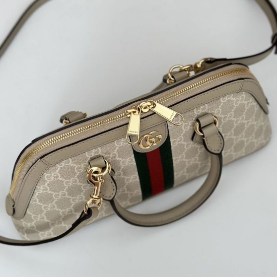 Replica Gucci Ophidia small top handle bag 795249 Beige  Fake