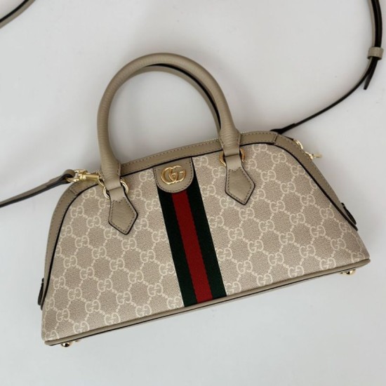 Replica Gucci Ophidia small top handle bag 795249 Beige  Fake