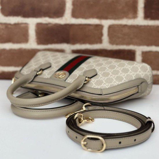 Replica Gucci Ophidia small top handle bag 795249 Beige  Fake