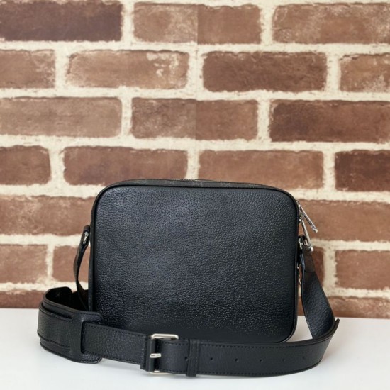 Replica Gucci Small GG Men Crossbody bag with tag 795464 Black Fake