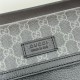 Replica Gucci Small GG Men Crossbody bag with tag 795464 Black Fake