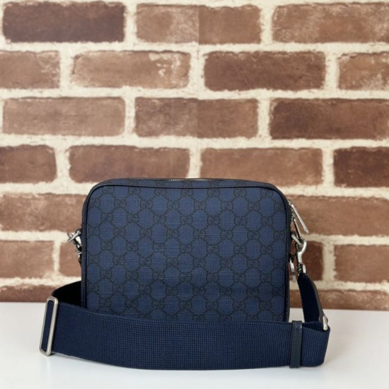 Replica Gucci Ophidia Men Small crossbody bag 802170 Dark Blue Fake
