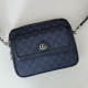 Replica Gucci Ophidia Men Small crossbody bag 802170 Dark Blue Fake