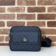 Replica Gucci Ophidia Men Small crossbody bag 802170 Dark Blue Fake