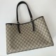 Replica Gucci GG Emblem Medium Tote Bag 815213 Black Replica Gucci GG Emblem Medium Tote Bag 815213 Black Fake