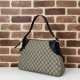 Replica Gucci GG Emblem 815217 Medium Shoulder Bag Black Replica Gucci GG Emblem 815217 Medium Shoulder Bag Black Fake