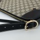 Replica Gucci GG Emblem 815217 Medium Shoulder Bag Black Replica Gucci GG Emblem 815217 Medium Shoulder Bag Black Fake