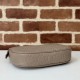 Replica Gucci 815409 GG Emblem small half moon shoulder bag  Taupe Fake