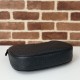 Replica Gucci 820453 GG Emblem medium shoulder bag black Fake