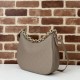 Replica Gucci 820453 GG Emblem medium shoulder bag Taupe Fake