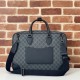 Replica Gucci 821149 GG Emblem medium briefcase Bag Black Replica Gucci 821149 GG Emblem medium briefcase Bag Black Fake