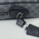 Replica Gucci 821149 GG Emblem medium briefcase Bag Black Replica Gucci 821149 GG Emblem medium briefcase Bag Black Fake