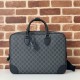 Replica Gucci 821149 GG Emblem medium briefcase Bag Black Replica Gucci 821149 GG Emblem medium briefcase Bag Black Fake