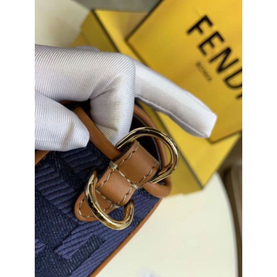 Replica Fendi Baguette Medium Bag Blue Denim Replica Fendi Baguette Medium Bag Blue Denim Fake